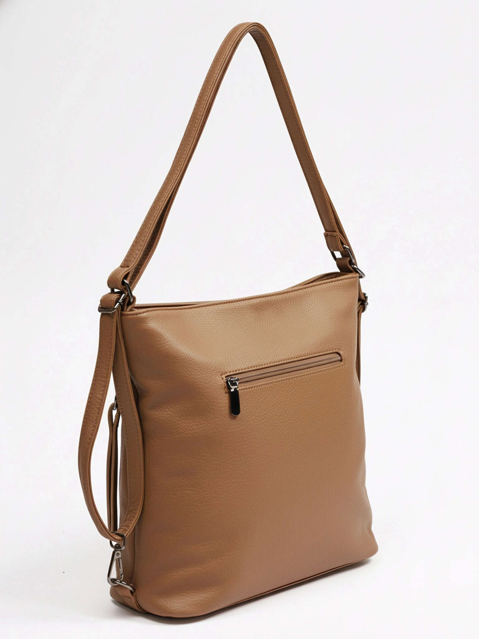 Сумка-шоппер  с регулируемыми ручками и декоративными пуллерами в ассортименте